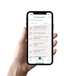 Issues list mobile view