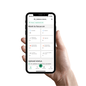 Work to focus on - mobile view